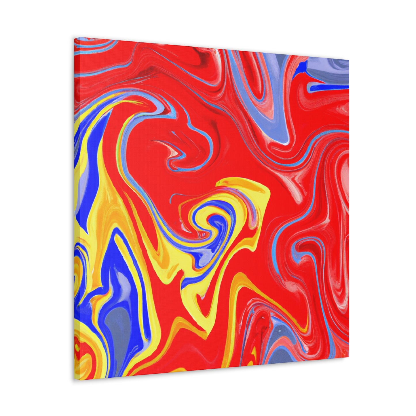 Aqua Aurora - Abstract - Canvas