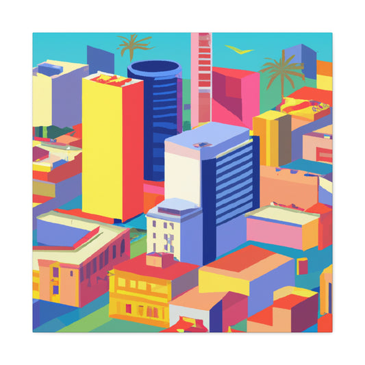 Nina Santos - South America Canvas