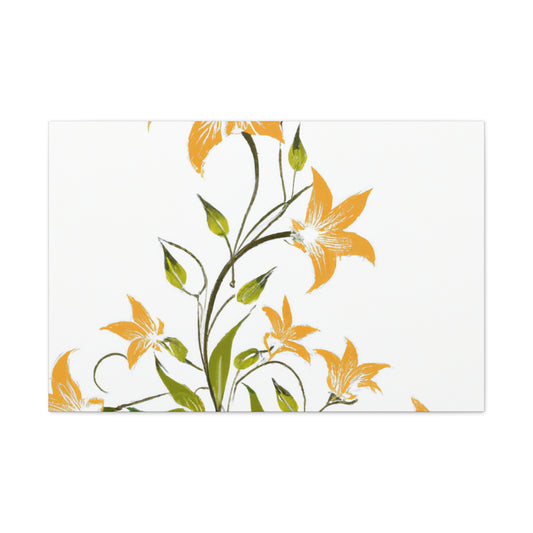 Rosebud - Floral - Canvas