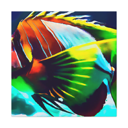 "Fin" - Underwater Canvas