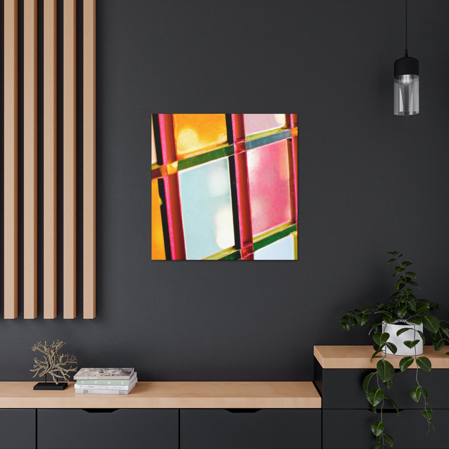 Jeweled- Glass Canvas
