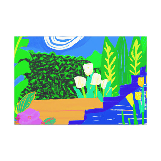 Garden Paradise - Landscape - Canvas