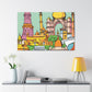 Lotus Island - Destination India - Canvas