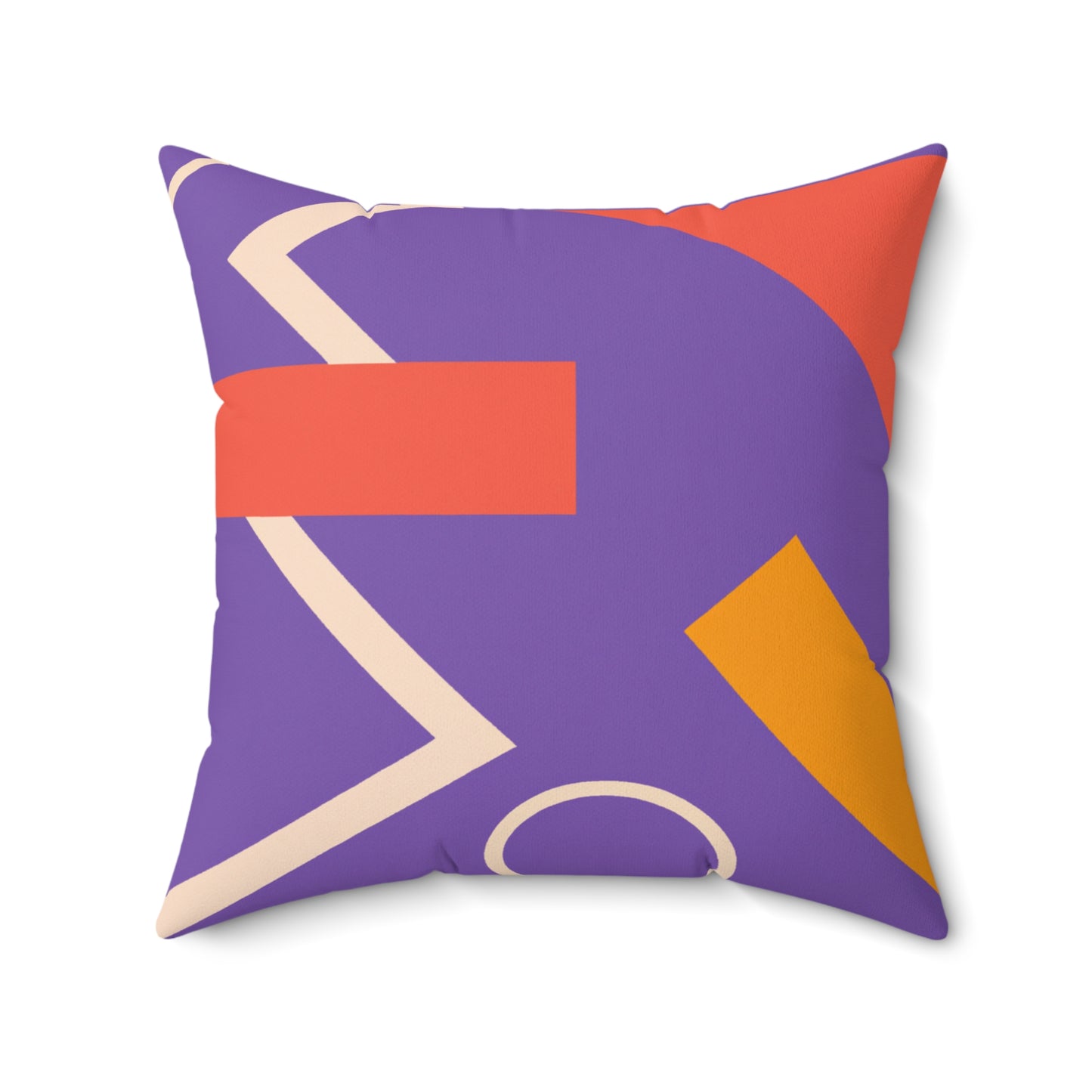 Spun Polyester Square Pillow