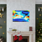 Lemonburst Lynx - Canvas - Abstract