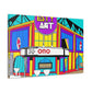 Twisty Time Soda Shop - Canvas