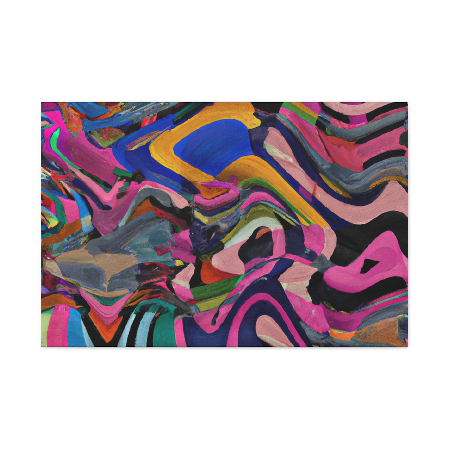 Wavecrash - Abstract - Canvas