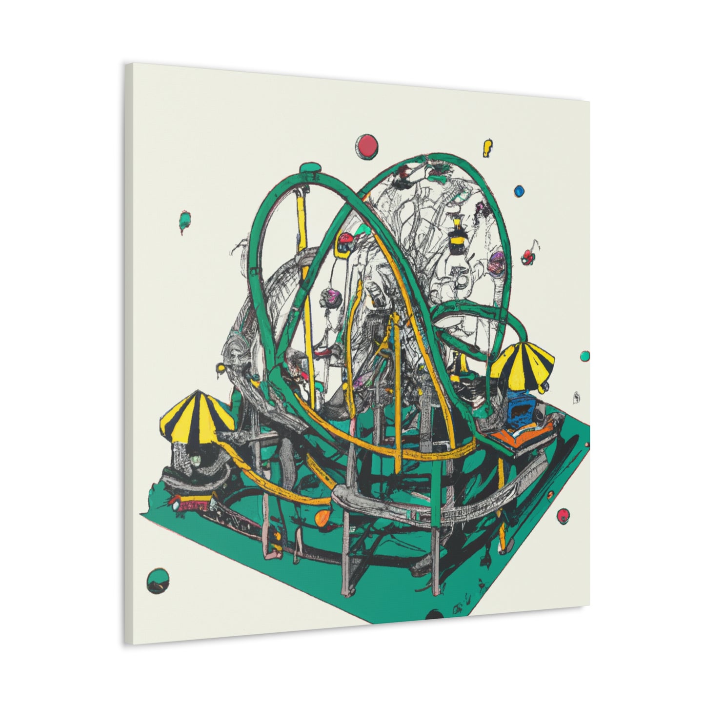 Silly Splashes - Amusement - Canvas