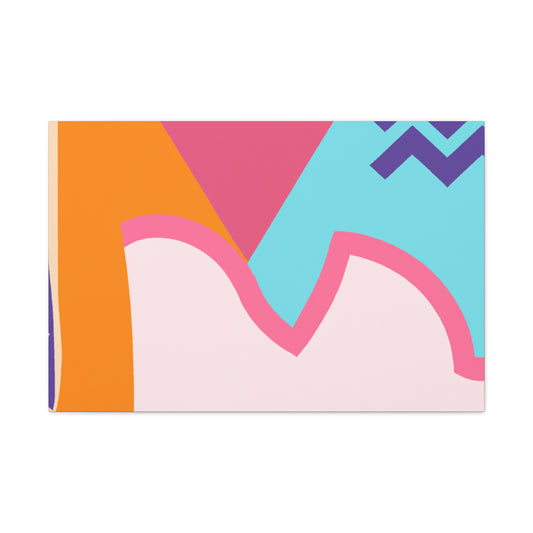 Modern Blooms - Midcentury - Canvas