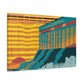 Furfin Flying Fox - Midcentury Canvas