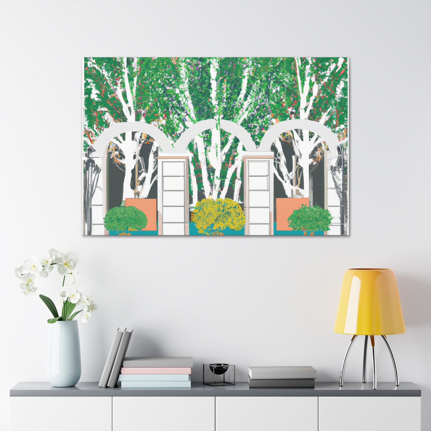 Magnolia Gardens - Landscape - Canvas