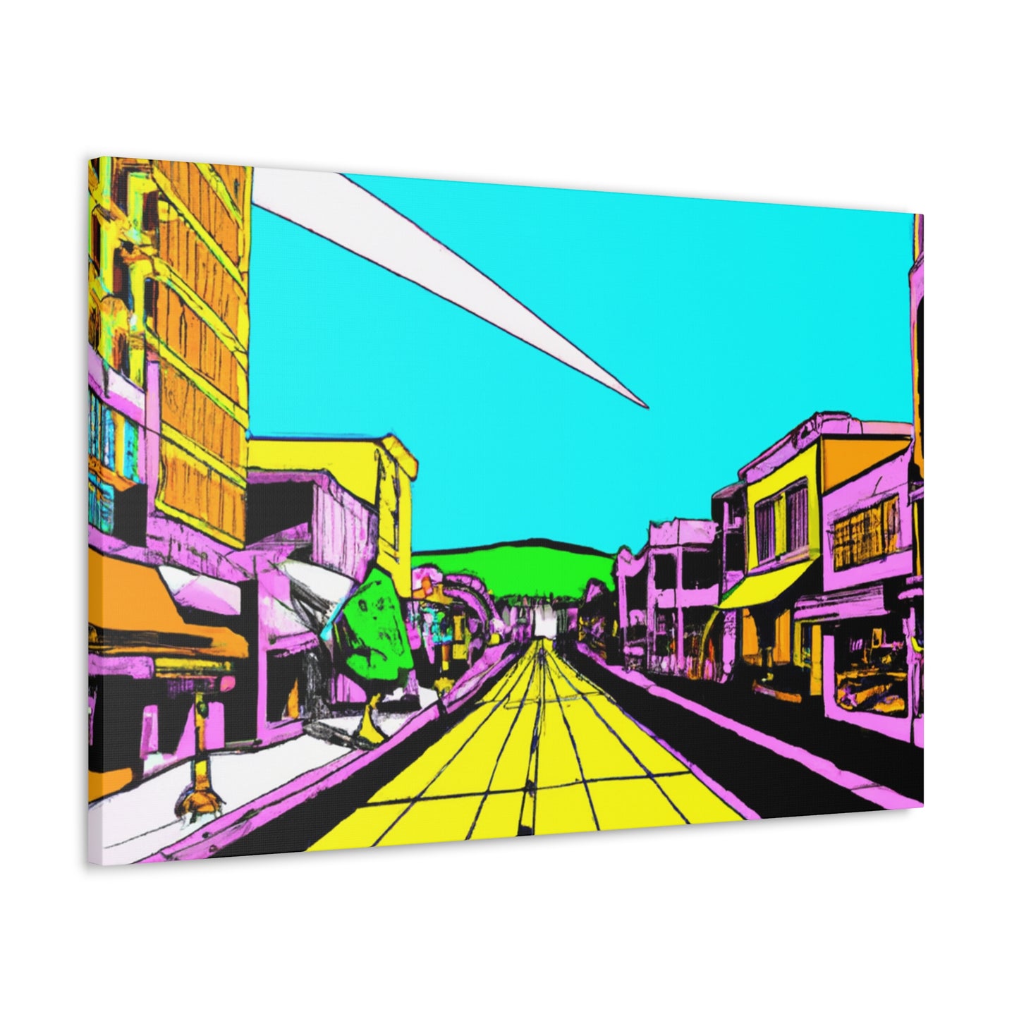 Sunset Blvd - Canvas Pop Art