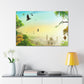 The Taj Mahal - Destination India - Canvas