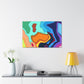 Rainbow Mist - Abstract - Canvas