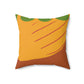 Spun Polyester Square Pillow