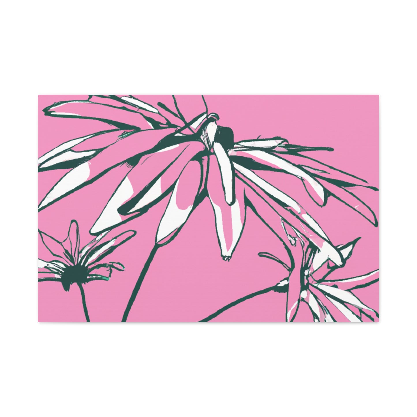 Camellia - Floral - Canvas