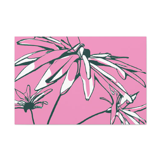 Camellia - Floral - Canvas