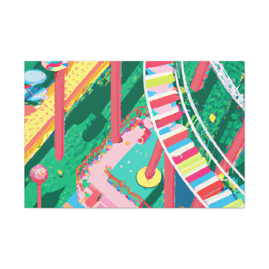 Candyland Vista - Amusement - Canvas