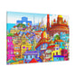 Tajmahal - Destination India - Canvas