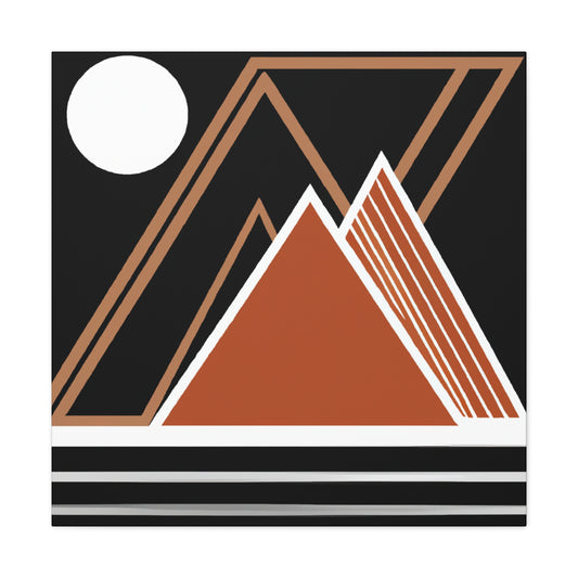 In Flight- Midcentury - Canvas