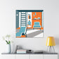 "Atomic Journey - Midcentury" - Canvas