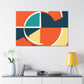 Vibrant Palette- Midcentury - Canvas