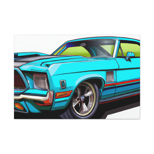 The Vroomer - Automobile - Canvas