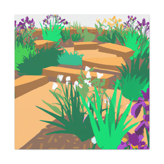 Zenflower Landscape - Canvas