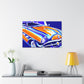 Vintage Thunder Road - Automobile Canvas