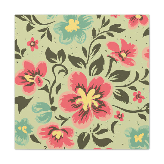 Solstice Sunrise - Floral - Canvas