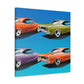 Blue Streak - Automobile - Canvas