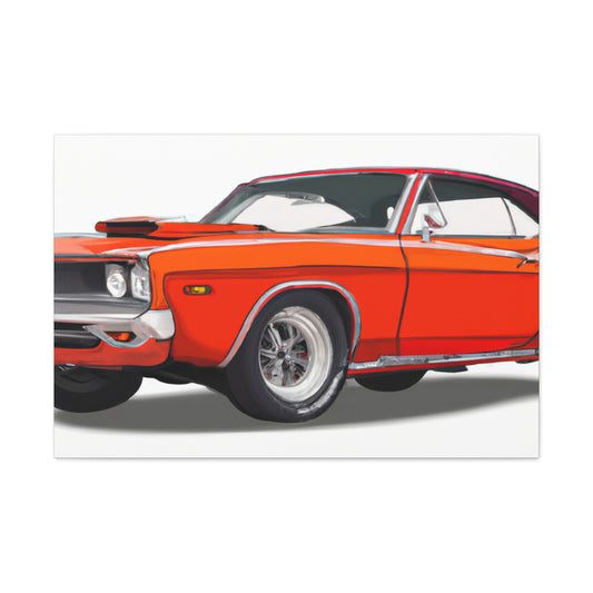 The Flashback - Automobile - Canvas