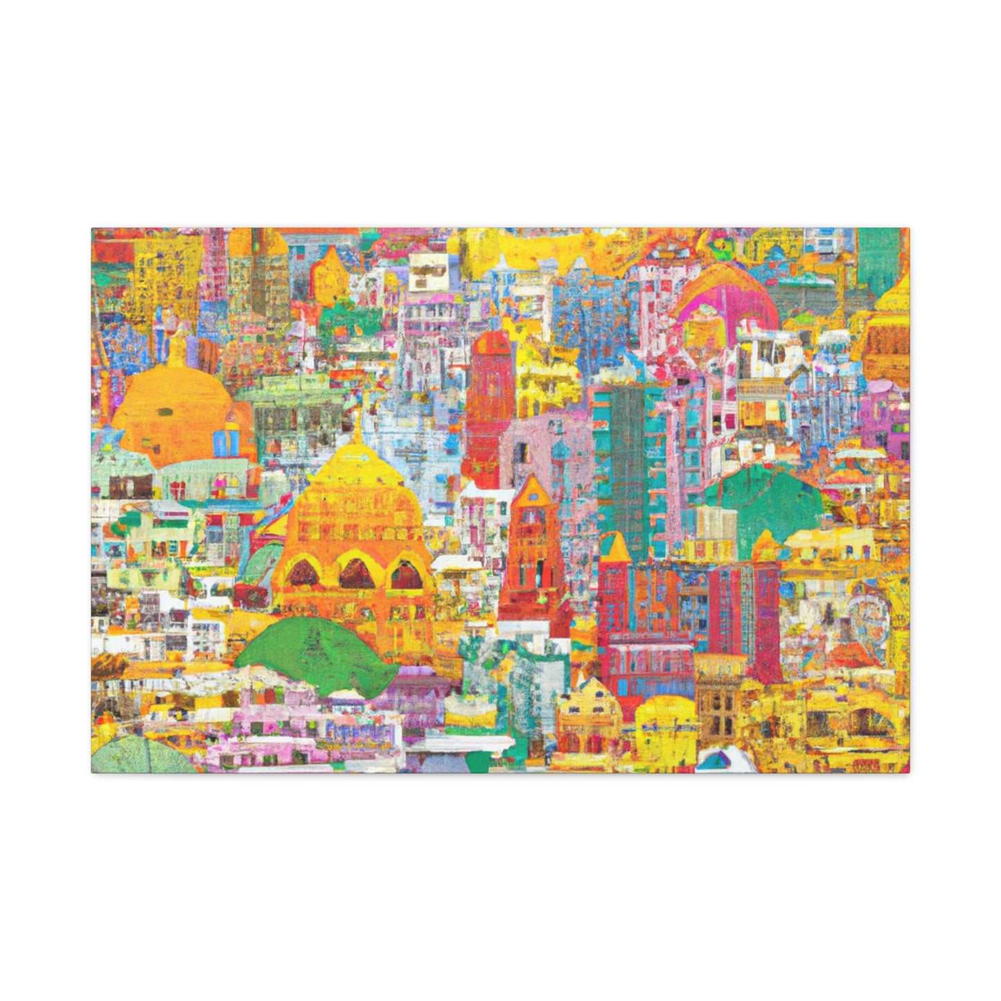 Vibrant Varanasi - Destination India - Canvas