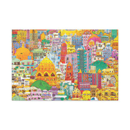 Vibrant Varanasi - Destination India - Canvas