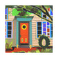 Vibrance Fiddle- Midcentury - Canvas