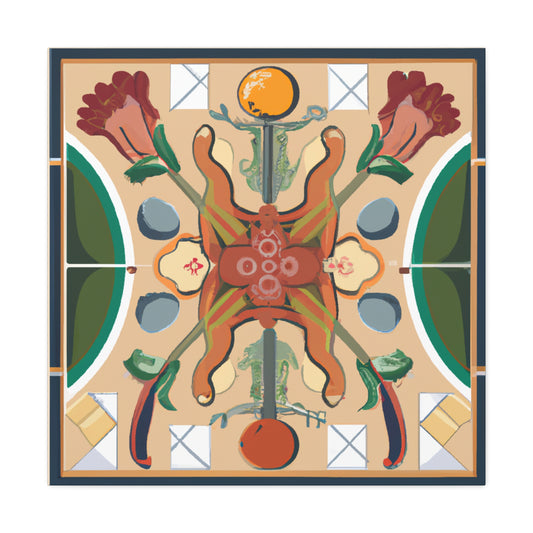 Victorian Star - Midcentury Canvas