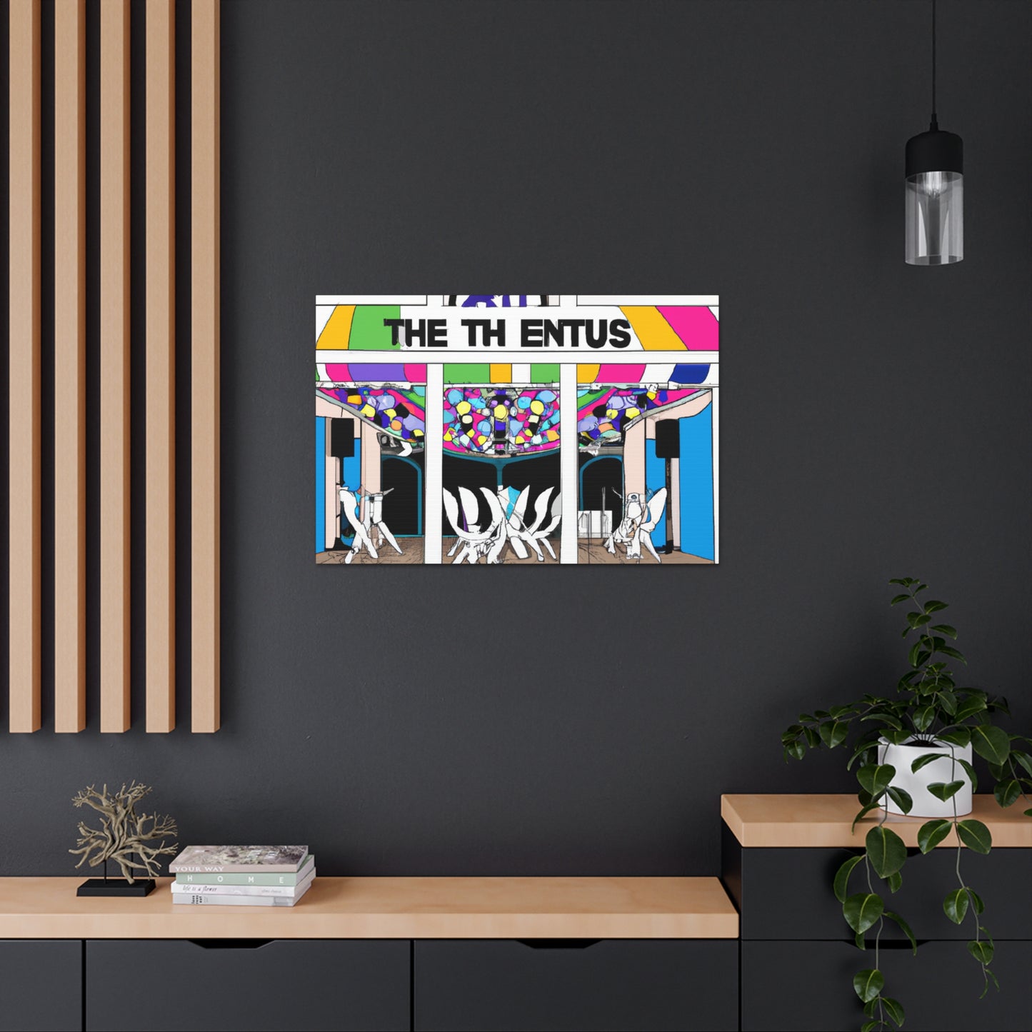 The Jukebox Joint - Canvas Pop Art