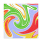 Aqualene - Abstract - Canvas