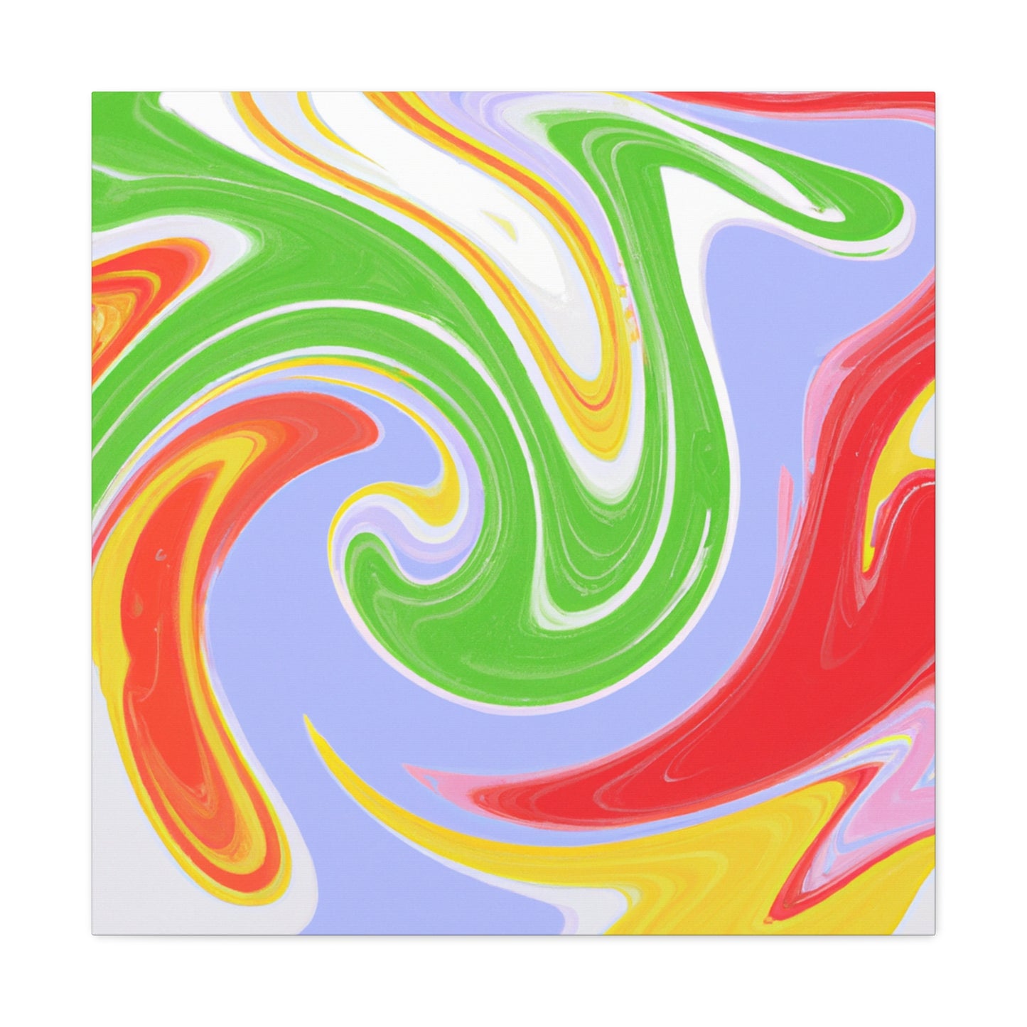 Aqualene - Abstract - Canvas