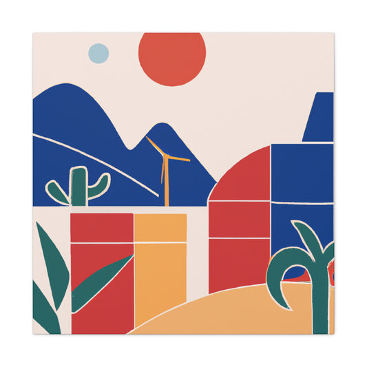 Lovely Spot - Midcentury Canvas
