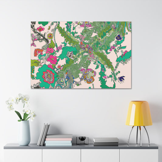 Blissful Beauty - Floral - Canvas
