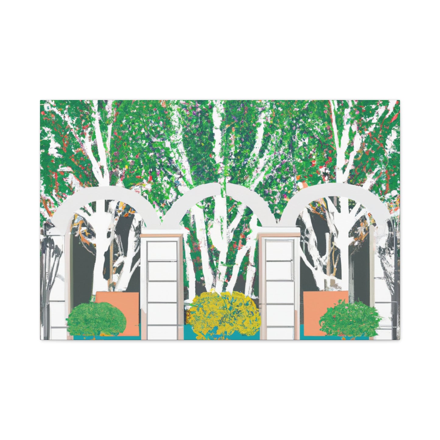 Magnolia Gardens - Landscape - Canvas