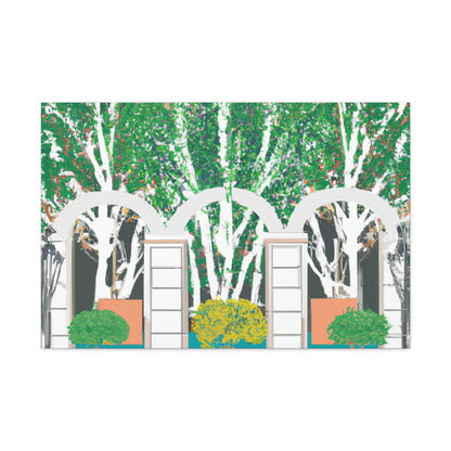 Magnolia Gardens - Landscape - Canvas