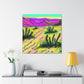 Oasis Mallow - Landscape - Canvas