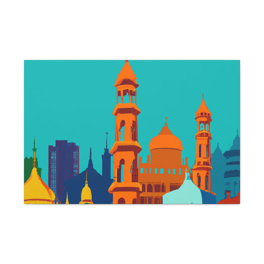 Exotic Vibrancy - Destination India - Canvas