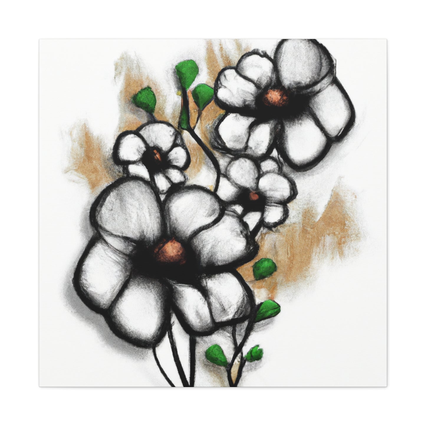 Blossomista- Floral - Canvas