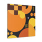 Solar Sunrise - Midcentury - Canvas