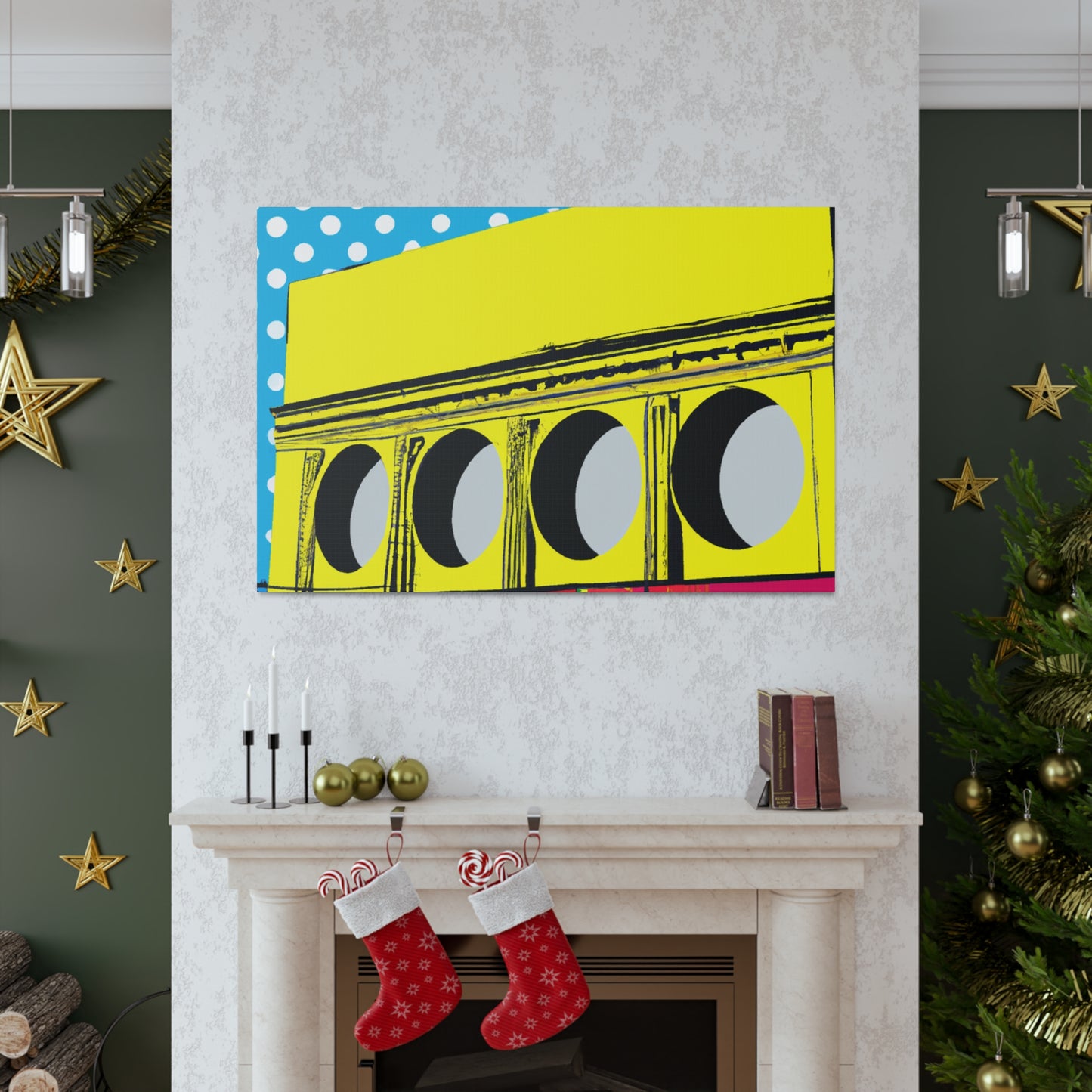 Sunshine Splendor Drive-In Eatery - Canvas - Pop Art