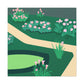 Garden Glitterlandscape - Canvas