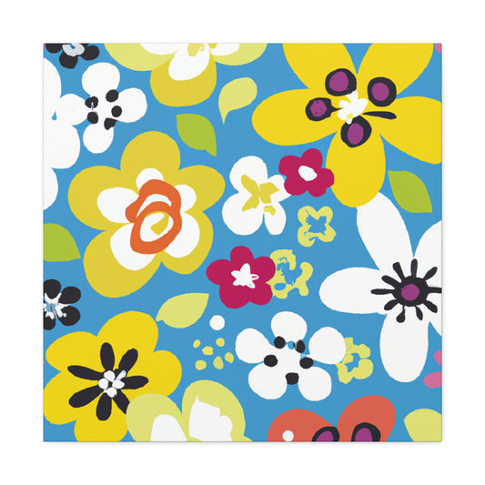 "Double Trouble Bouquet: A Bloom Boogie!" - Floral Canvas